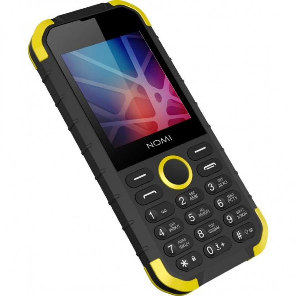 Мобільний телефон Nomi i285 X-Treme Black Yellow