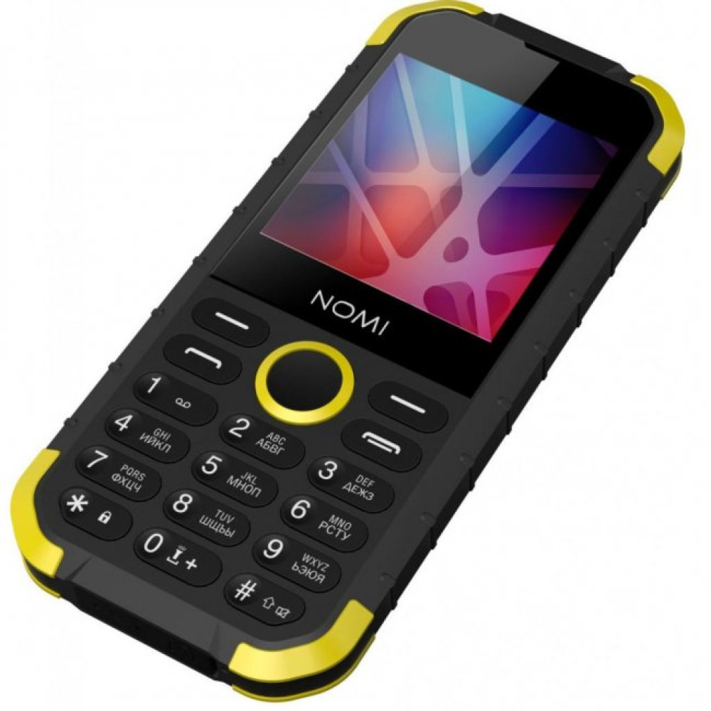 Мобільний телефон Nomi i285 X-Treme Black Yellow