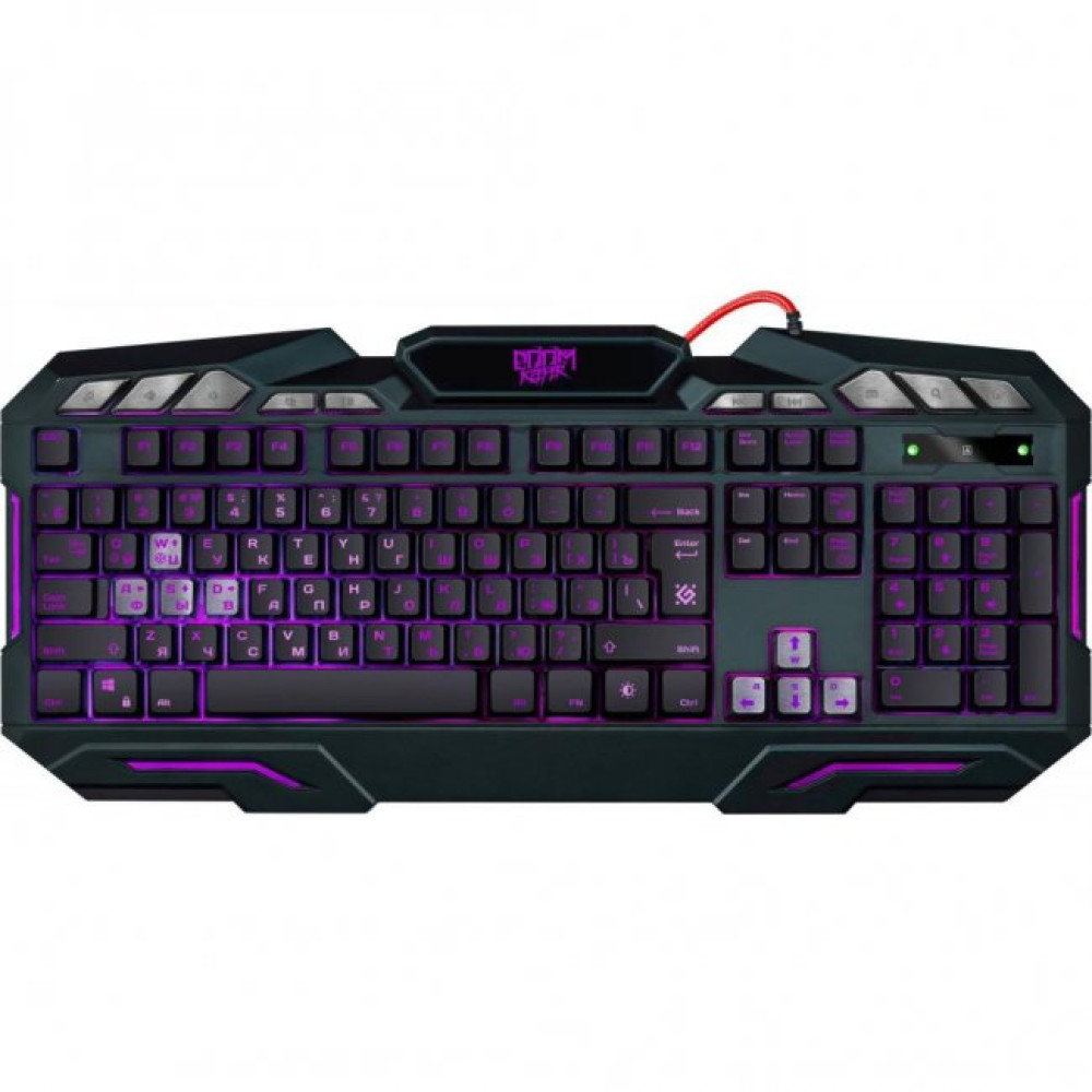 Клавиатура Defender Doom Keeper GK-100DL RU (45100)