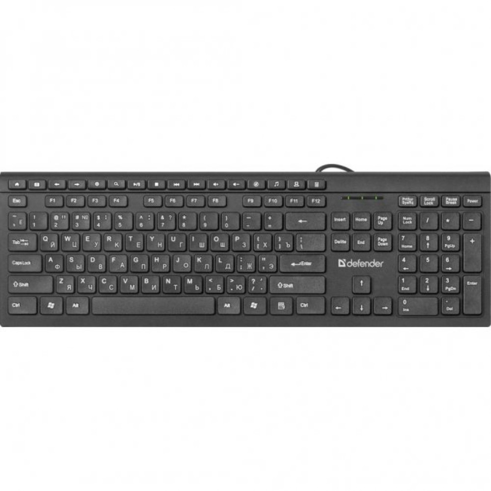 Клавіатура Defender BlackEdition SB-550 RU (45550)