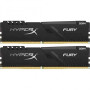 Модуль памяти для компьютера DDR4 16GB (2x8GB) 3200 MHz HyperX FURY Black Kingston (HX432C16FB3K2/16)