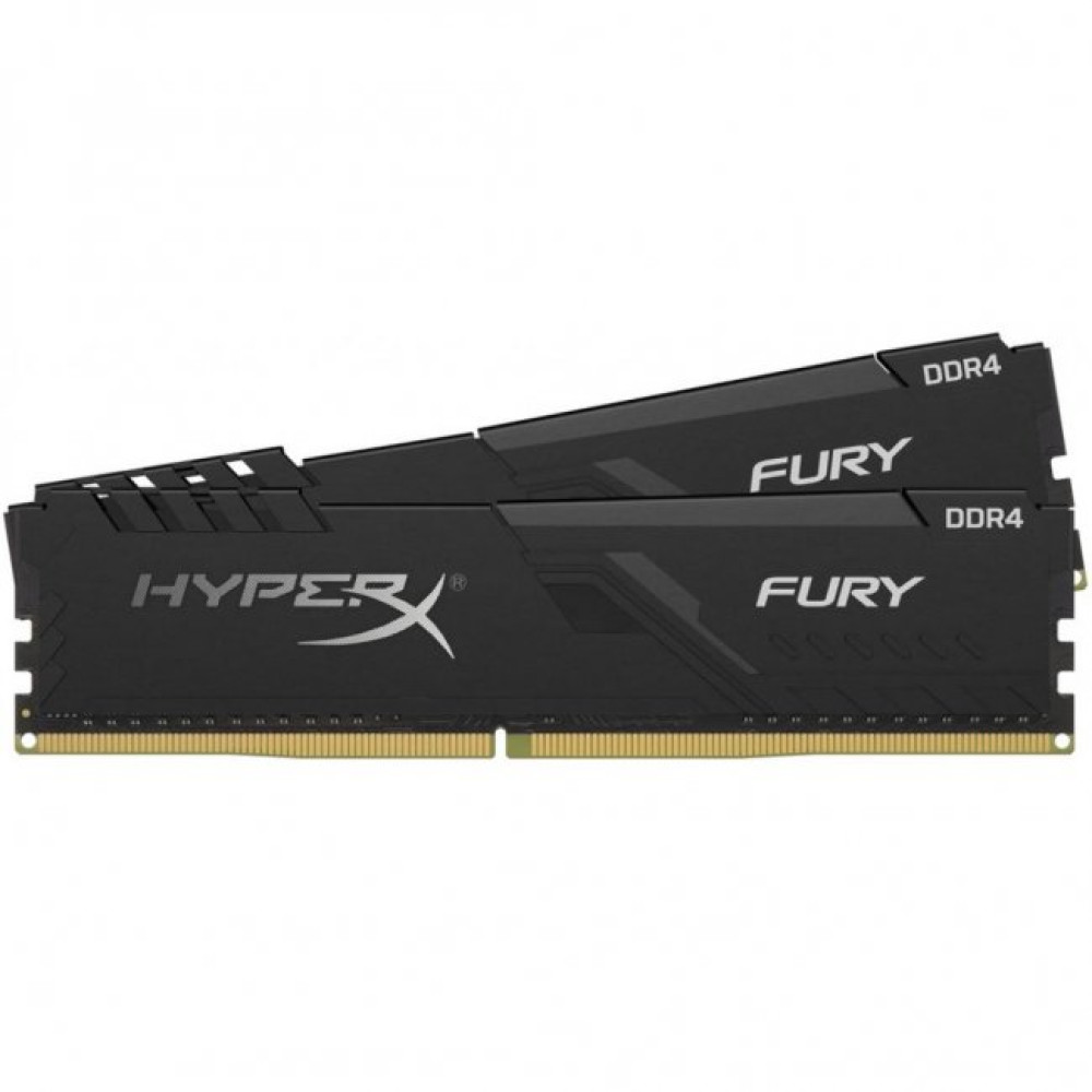 Модуль памяти для компьютера DDR4 16GB (2x8GB) 3200 MHz HyperX FURY Black Kingston (HX432C16FB3K2/16)