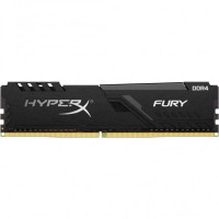 Модуль пам'яті для комп'ютера DDR4 8GB 2666 MHz HyperX FURY Black Kingston Fury (ex.HyperX) (HX426C16FB3/8)