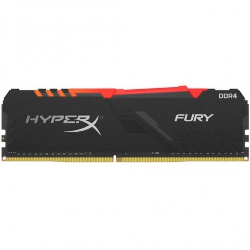 Модуль памяти для компьютера DDR4 8GB 3200 MHz HyperX FURY RGB Kingston (HX432C16FB3A/8)
