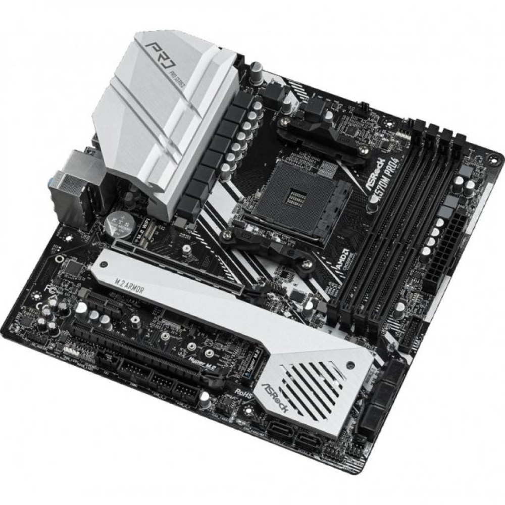 Материнская плата ASRock X570M PRO4