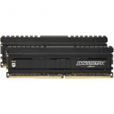 Модуль пам'яті для комп'ютера DDR4 16GB (2x8GB) 3600 MHz Ballistix Elite Black Micron (BLE2K8G4D36BEEAK)