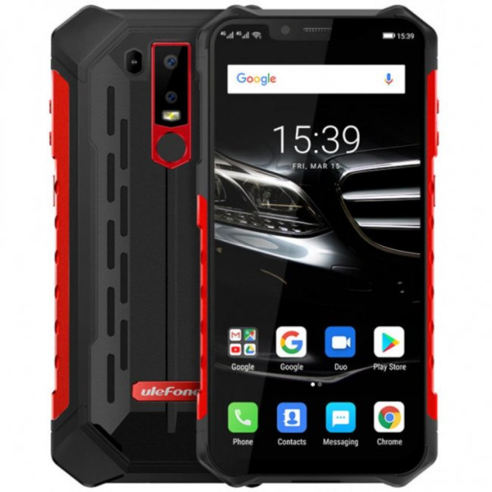 Мобильный телефон Ulefone Armor 6e 4/64Gb Black Red (6937748733089)