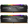 Модуль памяти для компьютера DDR4 32GB (2x16GB) 3000 MHz HyperX FURY RGB Kingston (HX430C15FB3AK2/32)