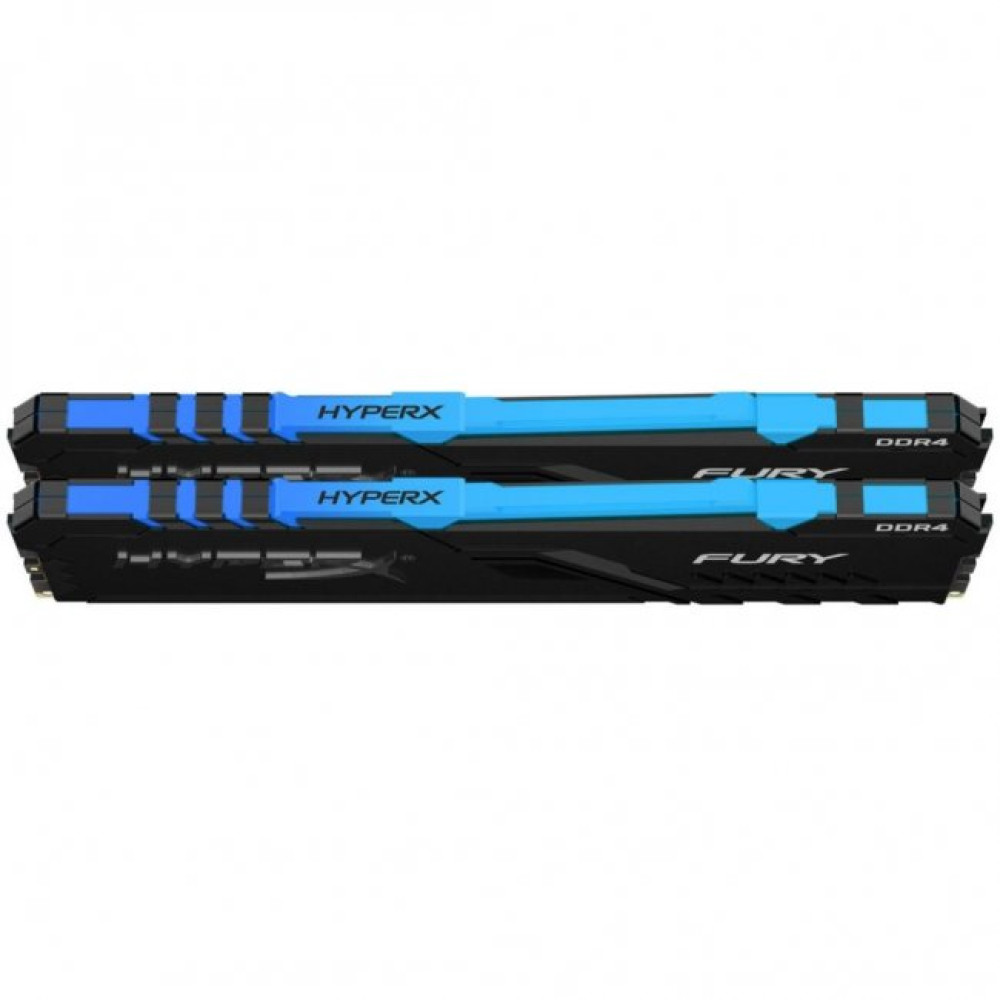 Модуль памяти для компьютера DDR4 32GB (2x16GB) 3000 MHz HyperX FURY RGB Kingston (HX430C15FB3AK2/32)