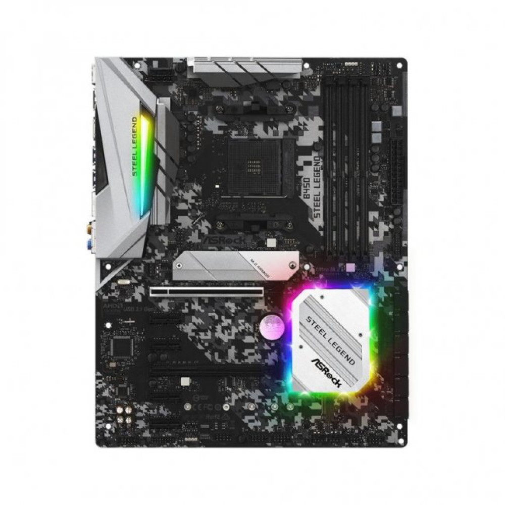 Материнская плата ASRock B450 STEEL LEGEND