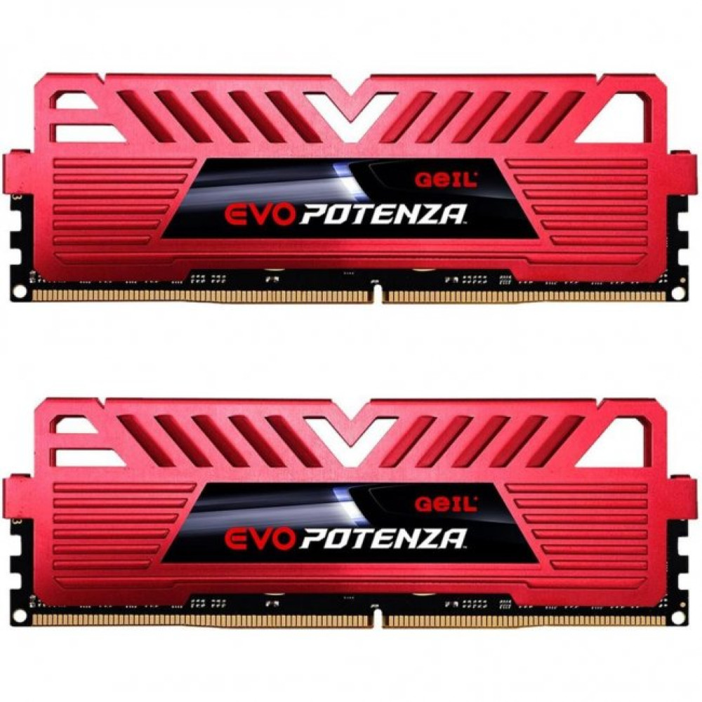Модуль пам'яті для комп'ютера DDR4 32GB (2x16GB) 3200 MHz Potenza Heatsink Geil (GPR432GB3200C16ADC)