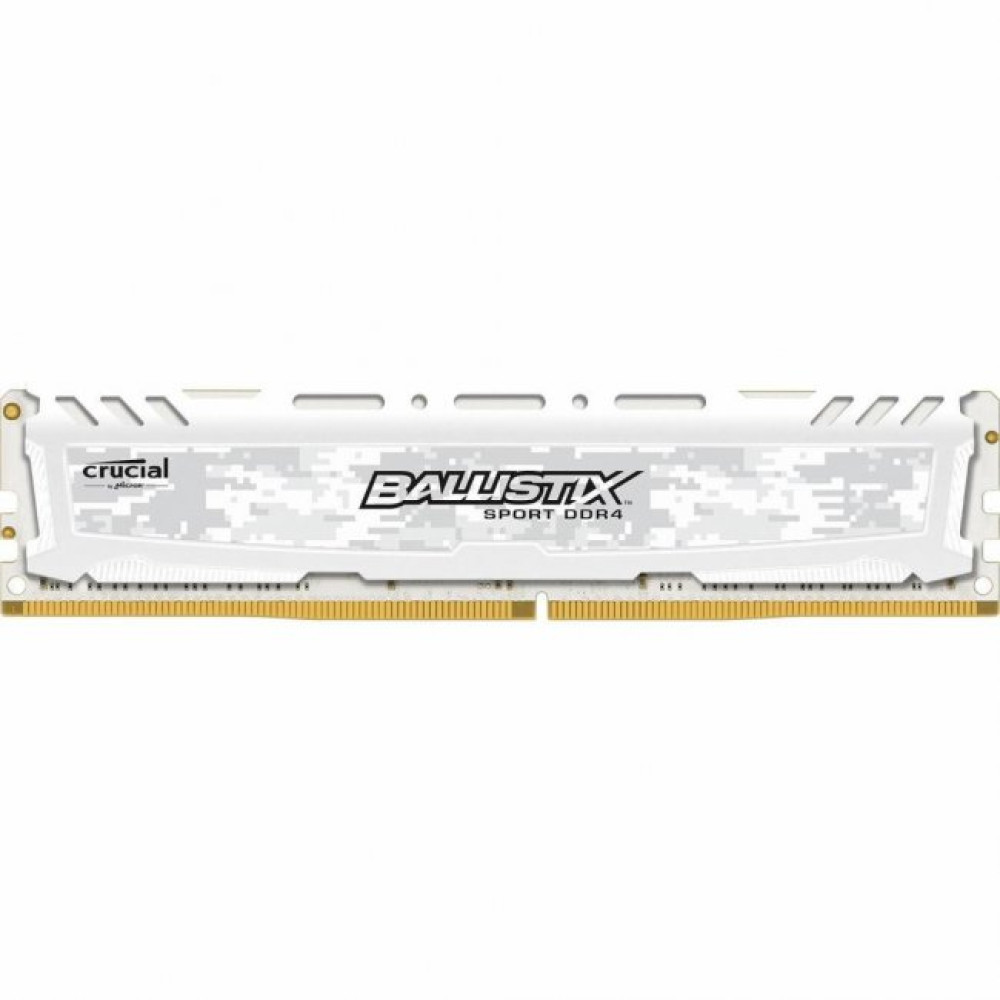Модуль памяти для компьютера DDR4 8GB 3000 MHz Ballistix Sport LT White MICRON (BLS8G4D30AESCK)