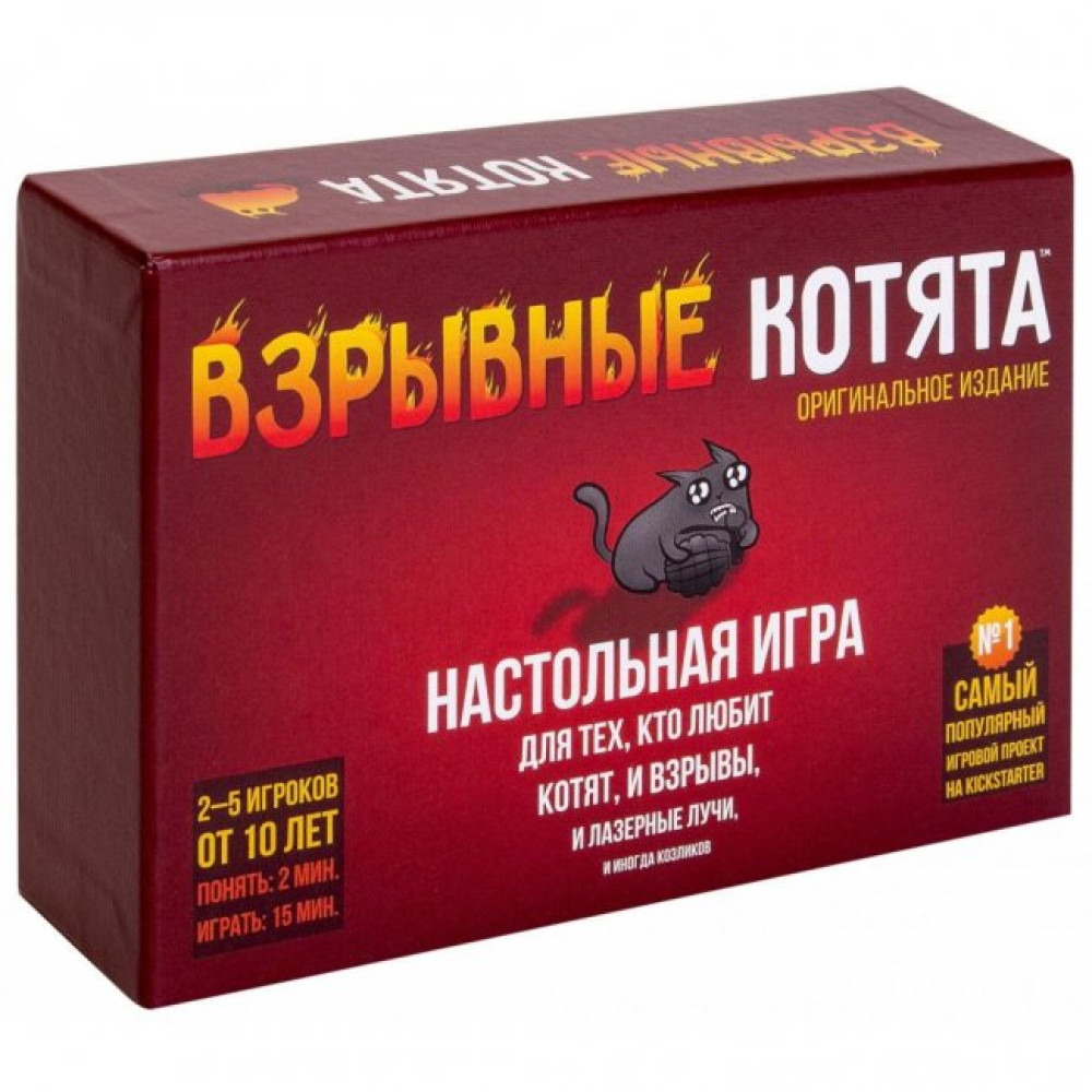 Настільна гра Hobby World Вибухові кошенята (915083)