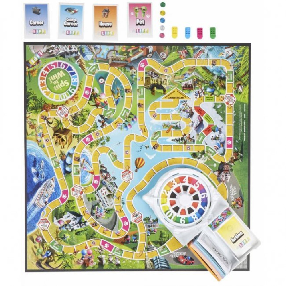 Настільна гра Hasbro Гра в життя (E4304)