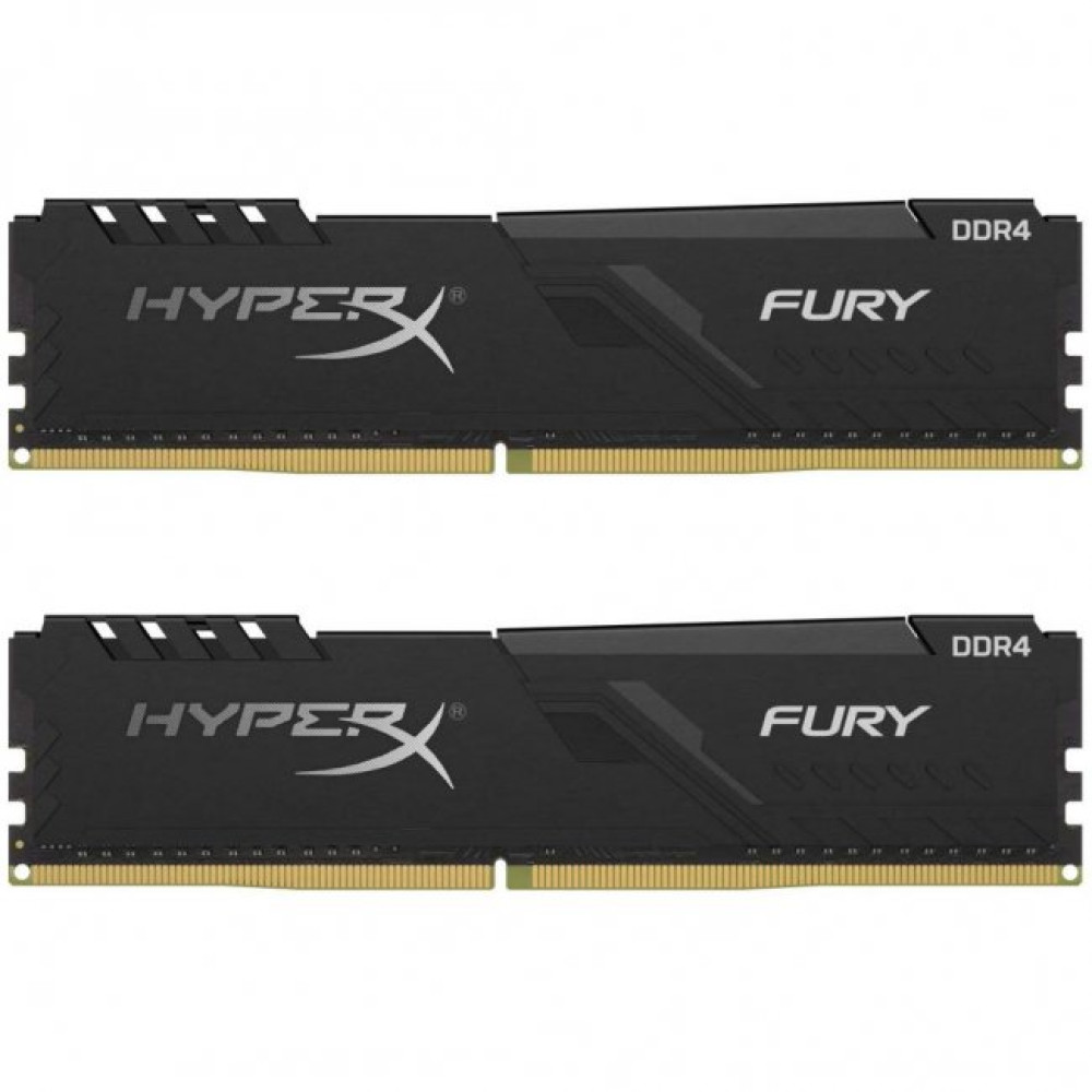 Модуль памяти для компьютера DDR4 32GB (2x16GB) 3600 MHz HyperX Fury Black Kingston (HX436C17FB3K2/32)