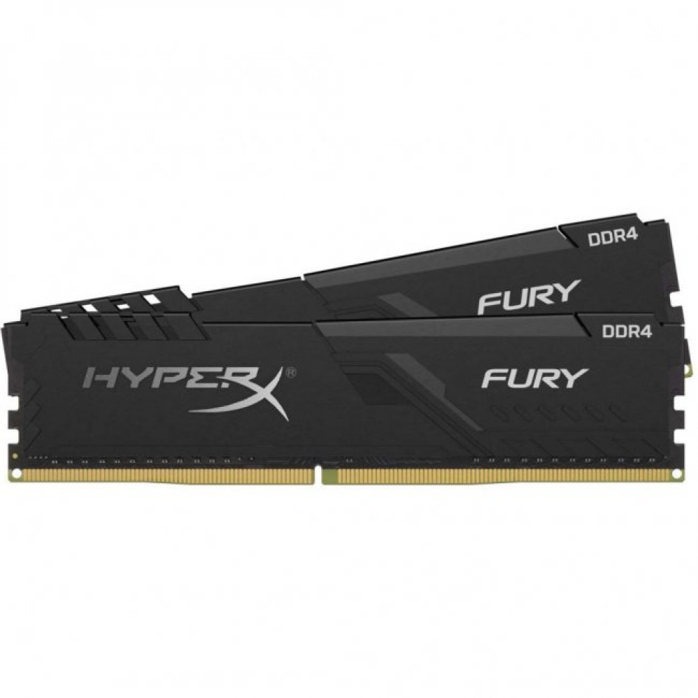 Модуль памяти для компьютера DDR4 32GB (2x16GB) 3600 MHz HyperX Fury Black Kingston (HX436C17FB3K2/32)