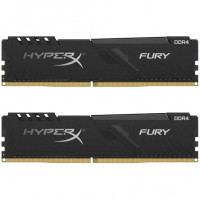Модуль пам'яті для комп'ютера DDR4 16GB (2x8GB) 3733 MHz HyperX Fury Black Kingston Fury (ex.HyperX) (HX437C19FB3K2/16)