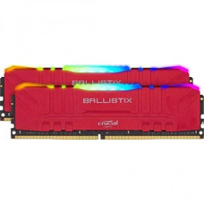Модуль пам'яті для комп'ютера DDR4 16GB (2x8GB) 3600 MHz Ballistix RGB Red Micron (BL2K8G36C16U4RL)