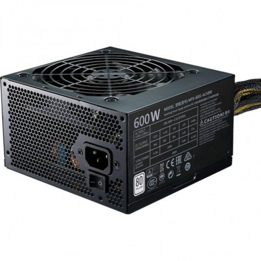 Блок живлення CoolerMaster 600W (MPX-6001-ACABW-ES)