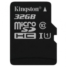 Карта пам'яті Kingston 32GB microSDHC Class 10 UHS-I (SDC10G2/32GBSP)