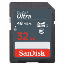 Карта памяти SanDisk 32GB SDHC Class 10 UHS-I (SDSDUNB-032G-GN3IN)