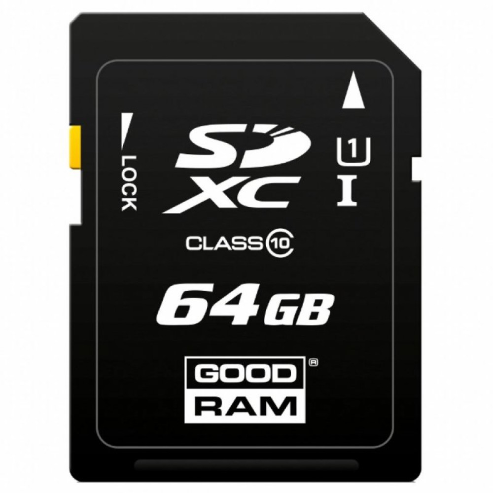 Карта пам'яті Goodram 64GB SDXC calss 10 UHS-I (S1A0-0640R11)