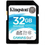 Карта памяти Kingston 32GB SDHC class 10 UHS-I U3 Canvas Go (SDG/32GB)