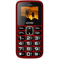 Мобільний телефон Astro A185 Red