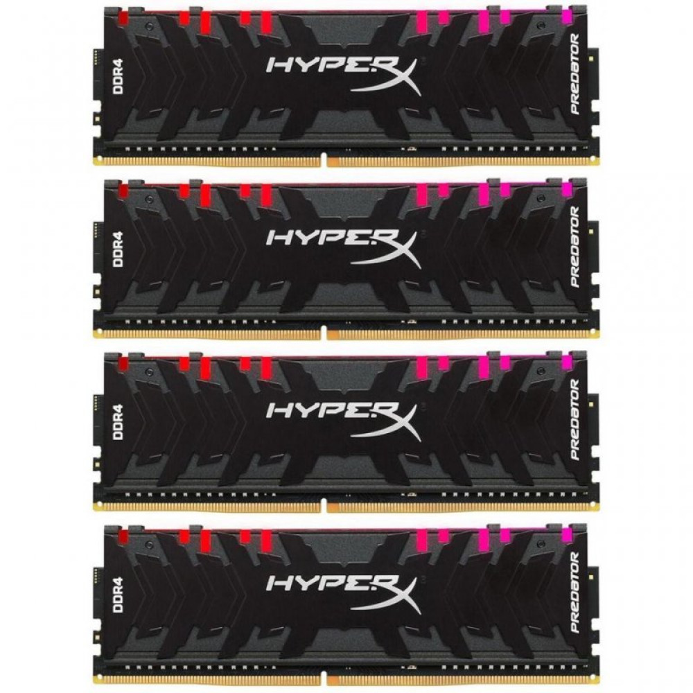 Модуль памяти для компьютера DDR4 32GB (4x8GB) 2933 MHz HyperX Predator Kingston (HX429C15PB3AK4/32)