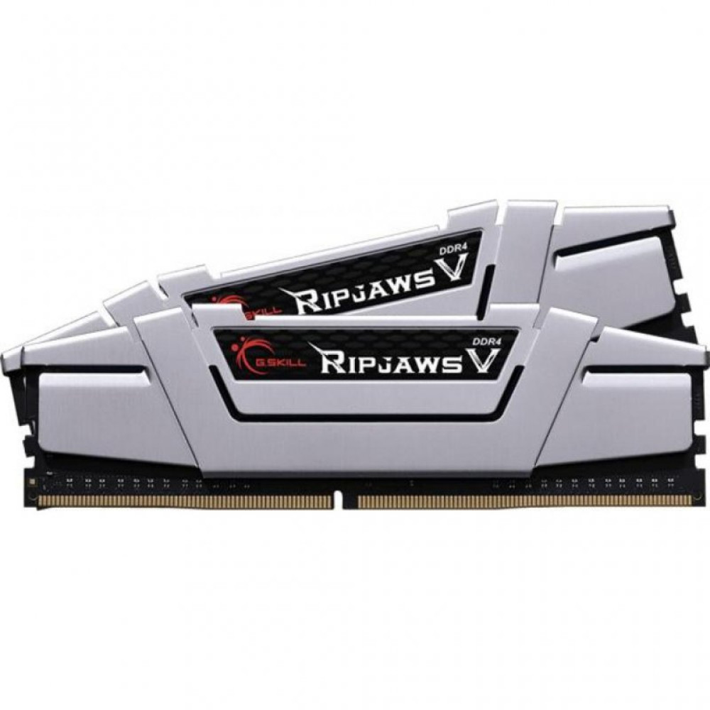 Модуль пам'яті для комп'ютера DDR4 16GB (2x8GB) 3000 MHz RipjawsV Silver G.Skill (F4-3000C15D-16GVS)
