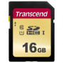 Карта памяти Transcend 16GB SDHC class 10 UHS-I U1 (TS16GSDC500S)