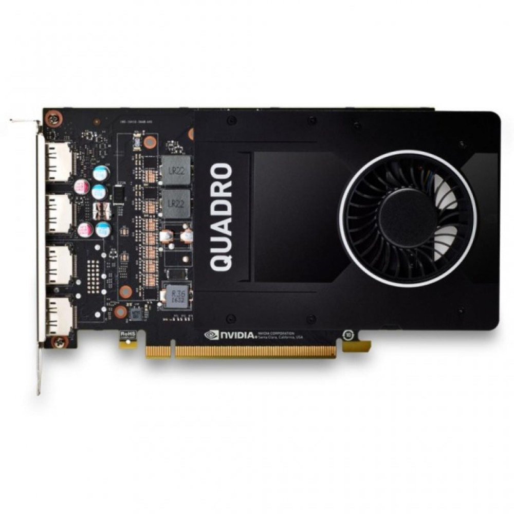 Видеокарта QUADRO P2200 5120MB PNY (VCQP2200-PB)