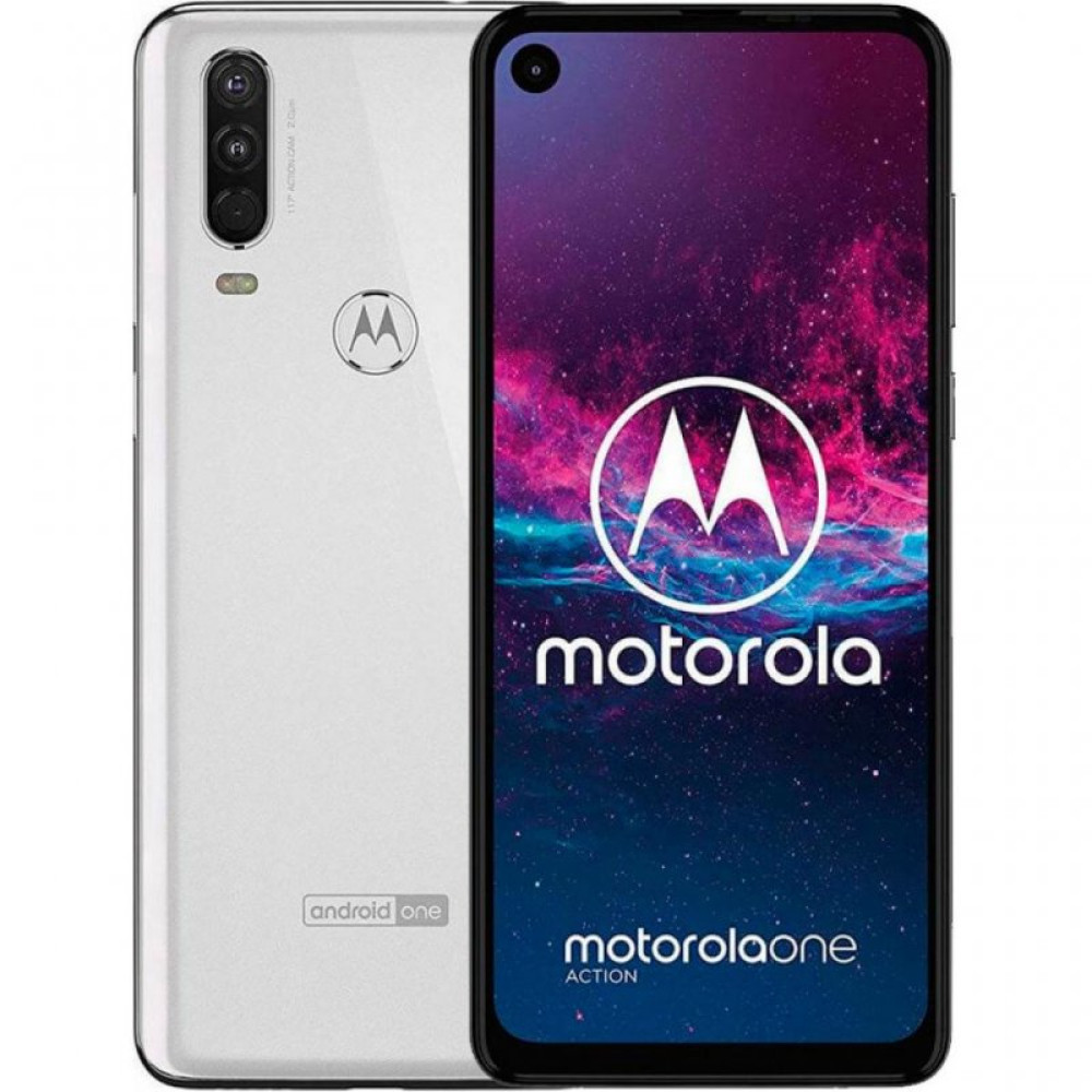 Мобильный телефон Motorola One Action 4/128GB (XT2013-2) White