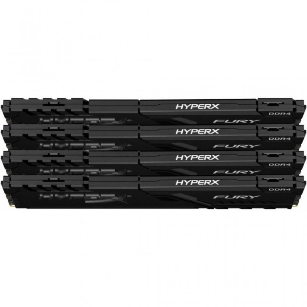 Модуль памяти для компьютера DDR4 16GB (4x4GB) 3000 MHz HyperX Fury Black Kingston (HX430C15FB3K4/16)