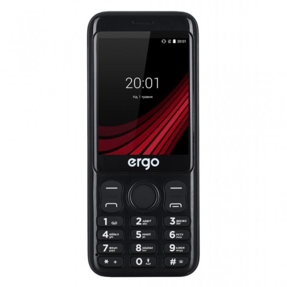 Мобільний телефон Ergo F285 Wide Black