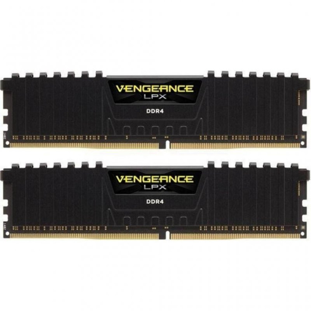 Модуль памяти для компьютера DDR4 16GB (2x8GB) 3200 MHz Vengeance LPX Black CORSAIR (CMK16GX4M2Z3200C16)