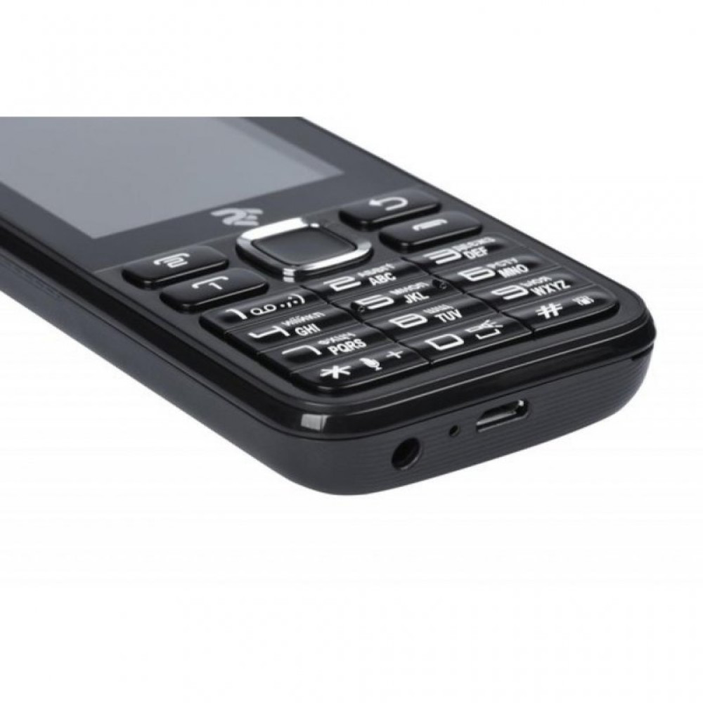 Мобильный телефон 2E E240 DualSim Black (70874407113)