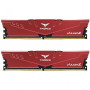 Модуль пам'яті для комп'ютера DDR4 16GB (2x8GB) 3000 MHz T-Force Vulcan Z Red Team (TLZRD416G3000HC16CDC01)