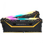 Модуль пам'яті для комп'ютера DDR4 16GB (2x8GB) 3000 MHz Vengeance RGB Pro Black Corsair (CMW16GX4M2C3000C15-TUF)