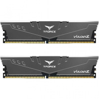 Модуль памяти для компьютера DDR4 8GB (2x8GB) 2666 MHz T-Force Vulcan Z Gray Team (TLZGD48G2666HC18HDC01)