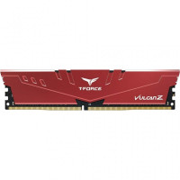 Модуль памяти для компьютера DDR4 8GB 2666 MHz T-Force Vulcan Z Red Team (TLZRD48G2666HC18H01)