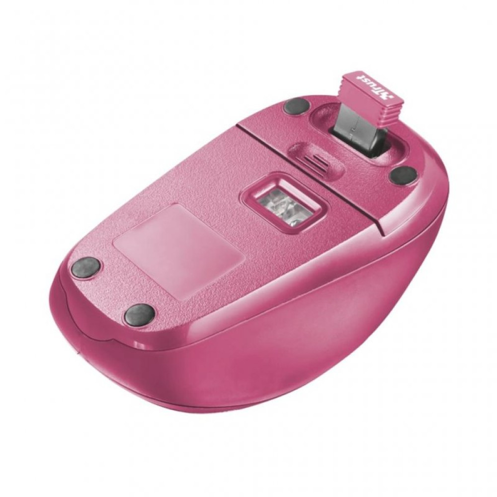 Чехол для ноутбука Trust Yvo Mouse & Sleeve 15.6" Pink+ mouse (23443)