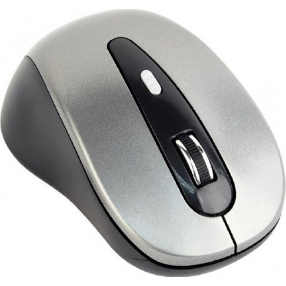 Мышка GEMBIRD MUSW-6B-01-BG Silver+Black (MUSW-6B-01-BG)