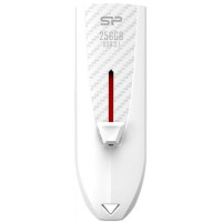 USB флеш накопичувач Silicon Power 256GB Blaze B25 White USB 3.0 (SP256GBUF3B25V1W)