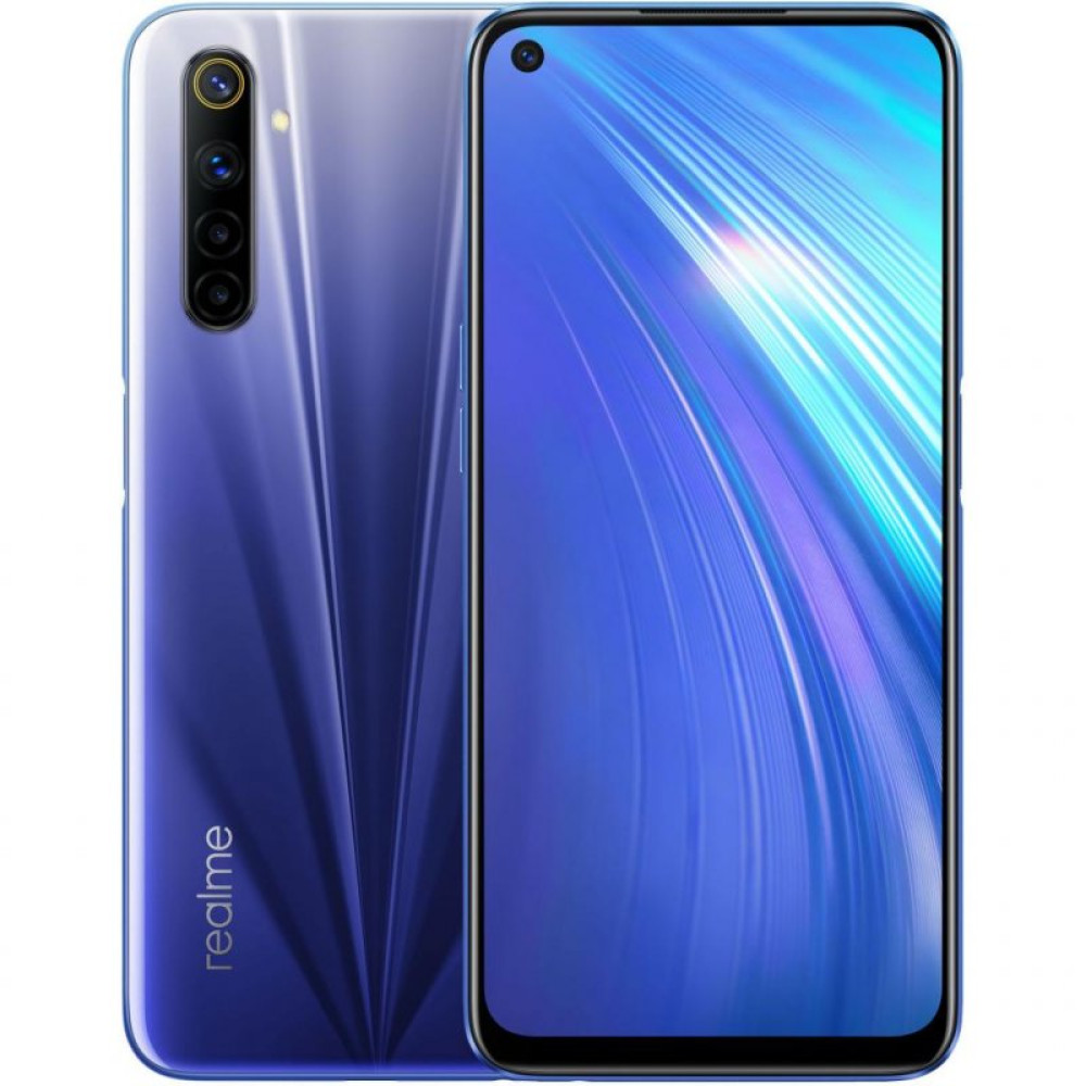 Мобильный телефон Realme 6 4/128GB Blue