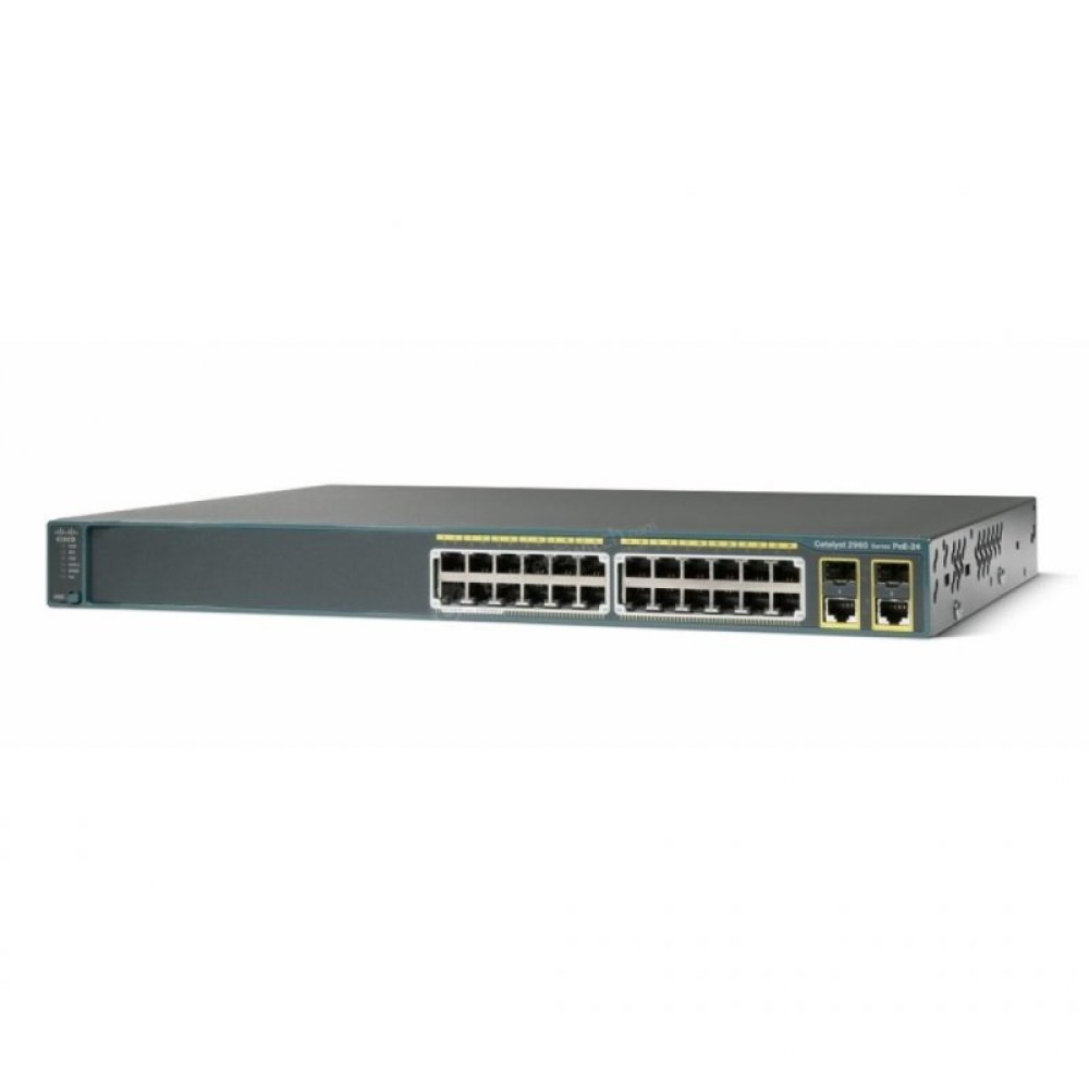 Коммутатор сетевой Cisco WS-C2960+24PC-S