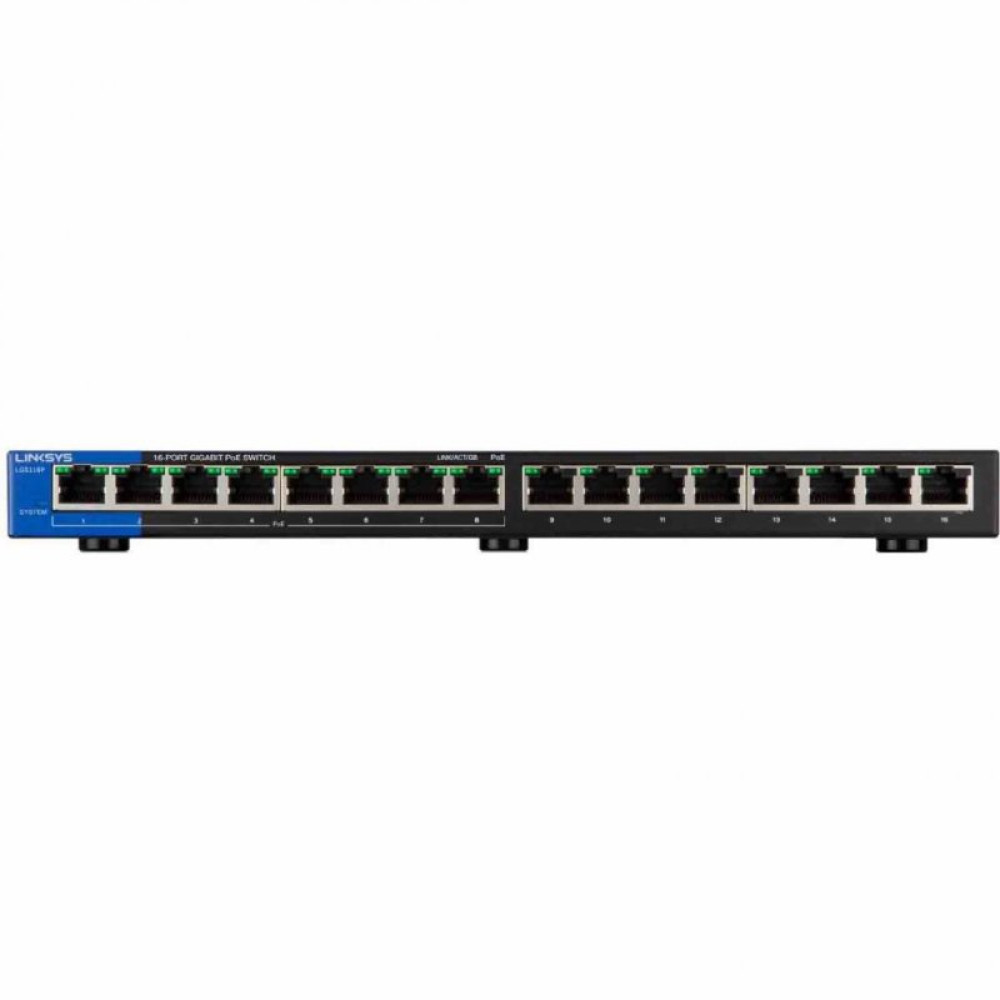 Комутатор мережевий Linksys LGS116P