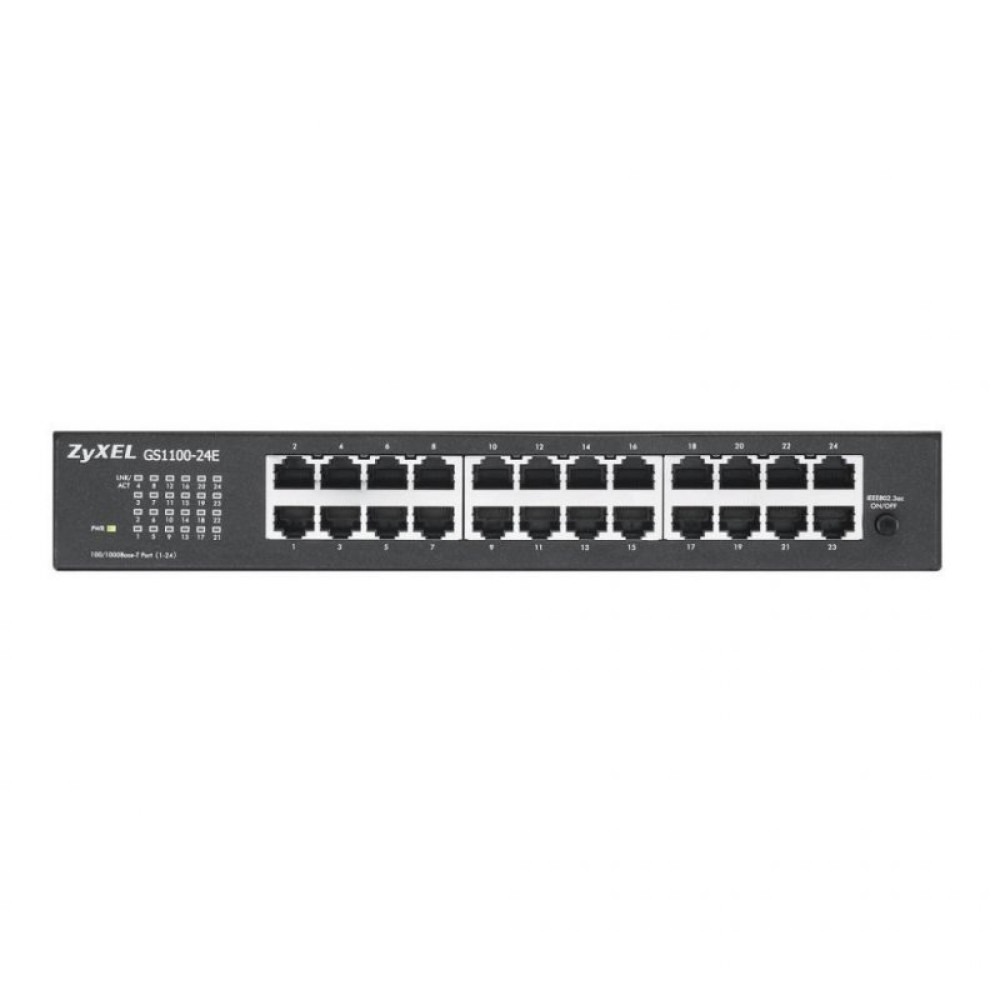 Коммутатор сетевой ZyXel GS1100-24E (GS1100-24E-EU0101F)