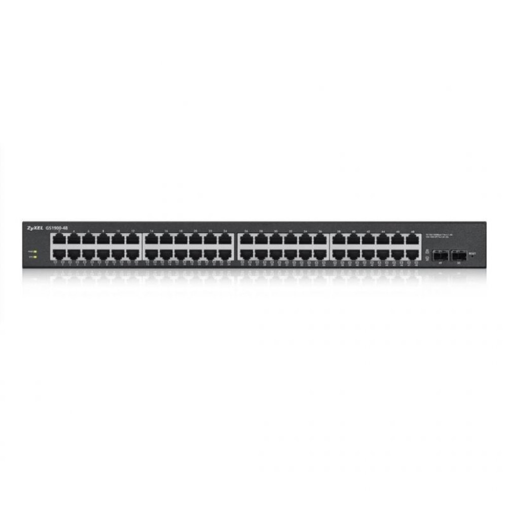 Комутатор мережевий ZyXel GS1900-48 (GS1900-48-EU0101F)