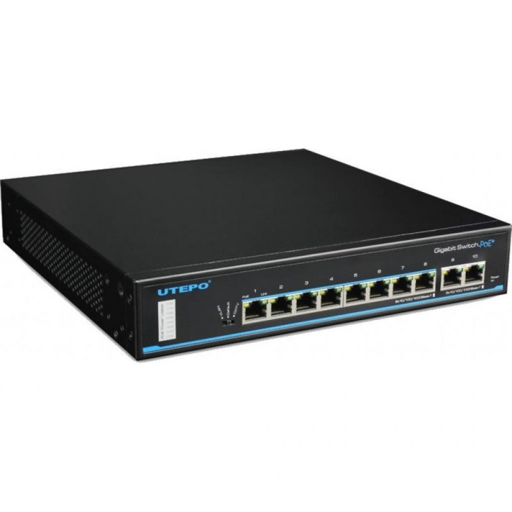 Коммутатор сетевой UTEPO UTP3-GSW0802T-POE
